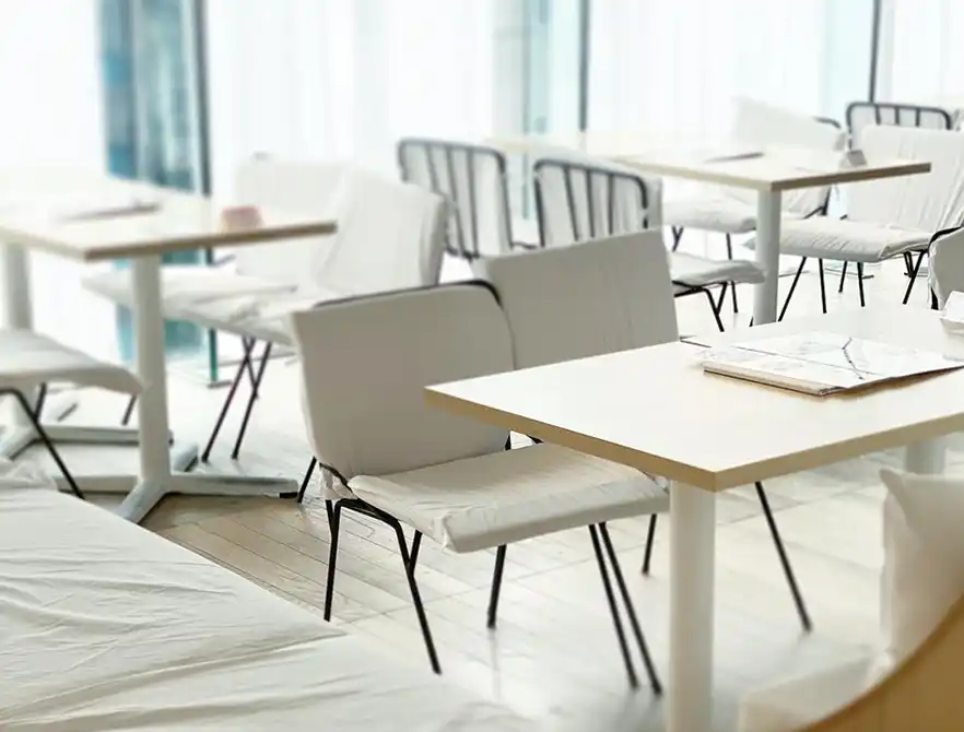 chanoma神戸のテーブル席