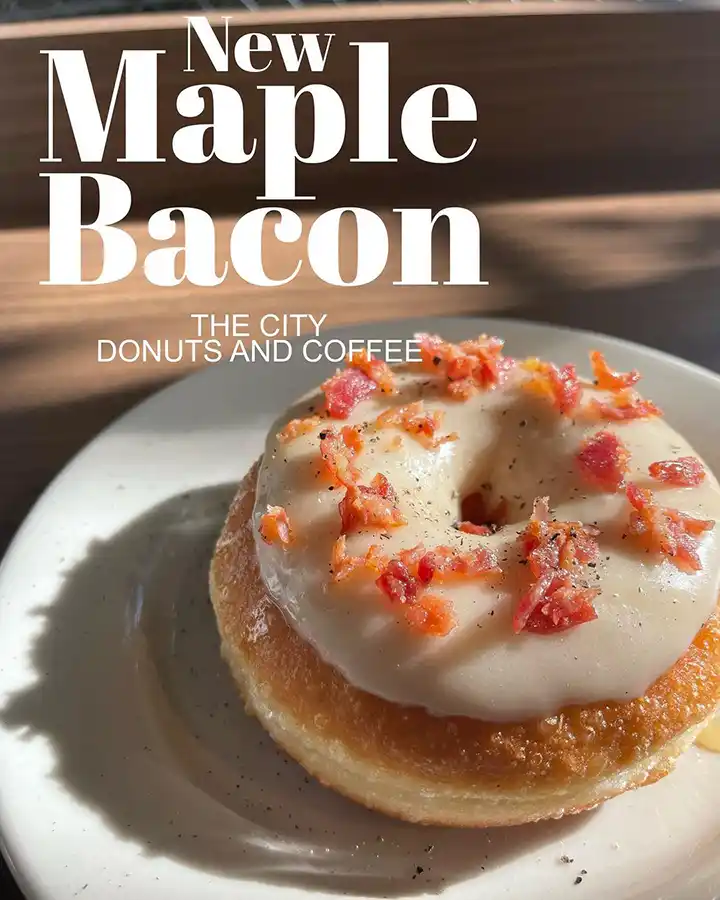 シティードーナッツアンドコーヒーのドーナツ