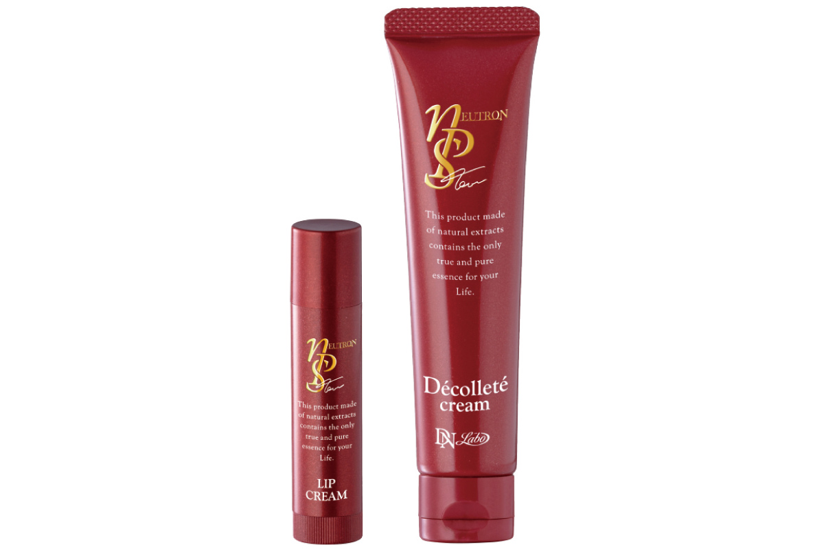 エイジングケア※に特化した2アイテム「ニュートロン nPS デコルテクリーム・リップクリーム」が、アスカコーポレーションから発売中