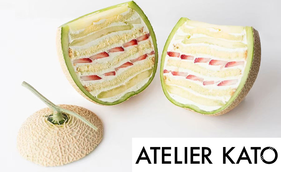 「まるごとメロンケーキ」のパティシエの店「ATELIER KATO」が、2023年春に大阪に移転オープン