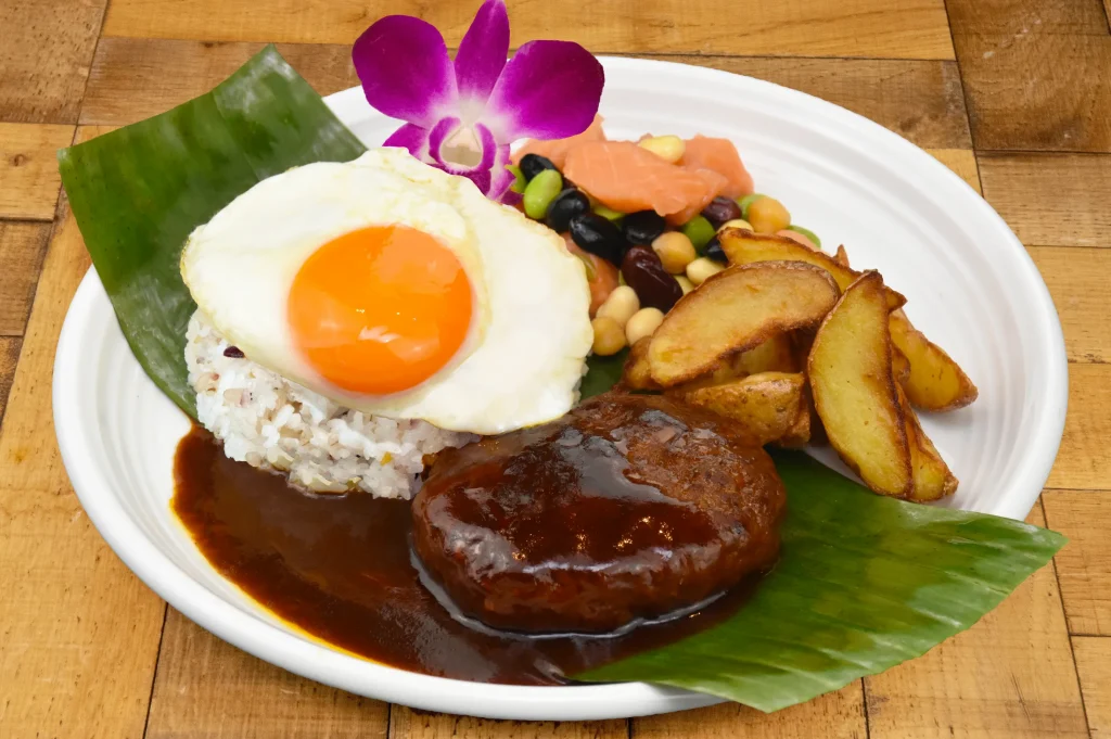 ボラボラ神戸三宮店のロコモコ