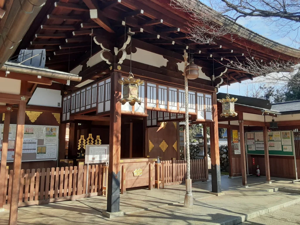 車折神社の本殿