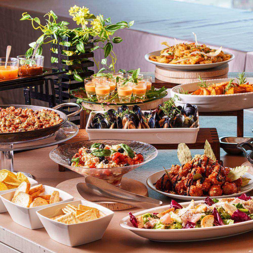 restaurant GRILL TABLEのビュッフェ