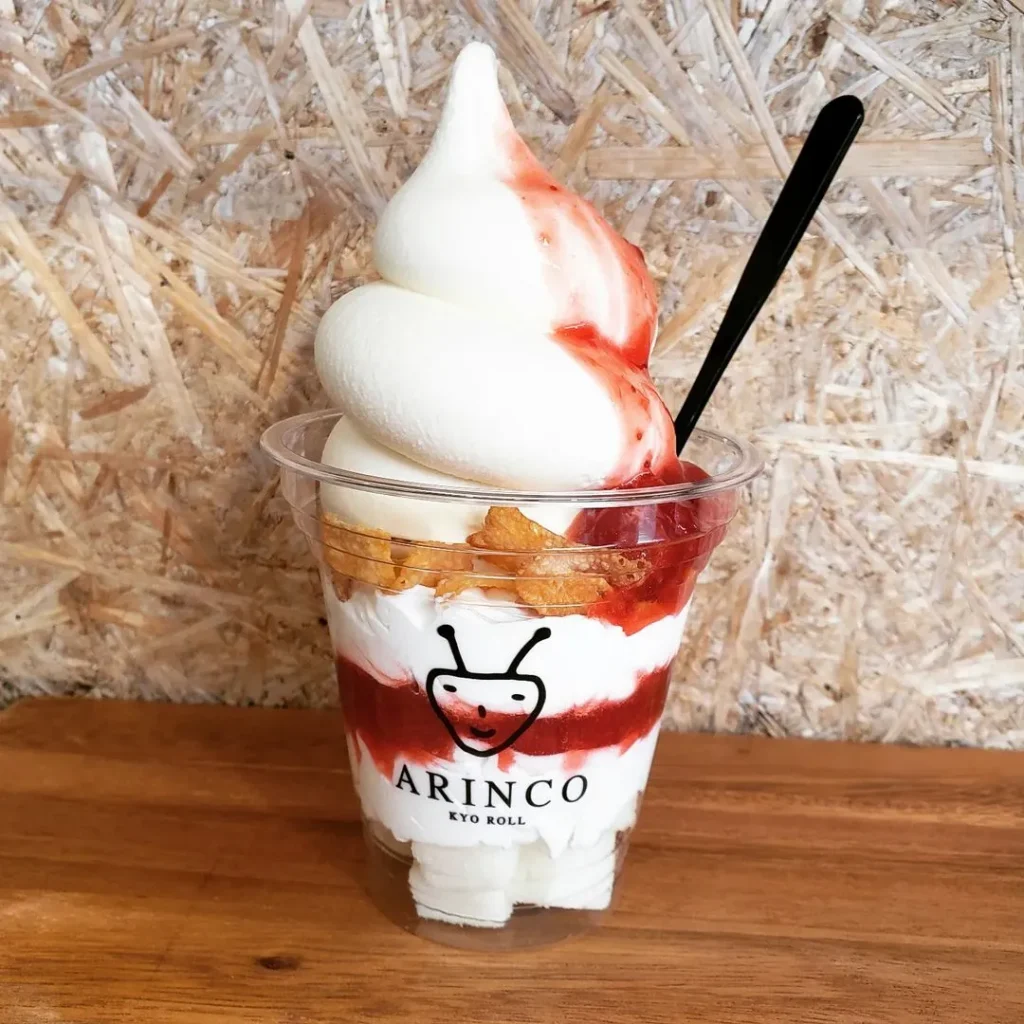 ARINCO 京都嵐山本店「いちごアリパ」