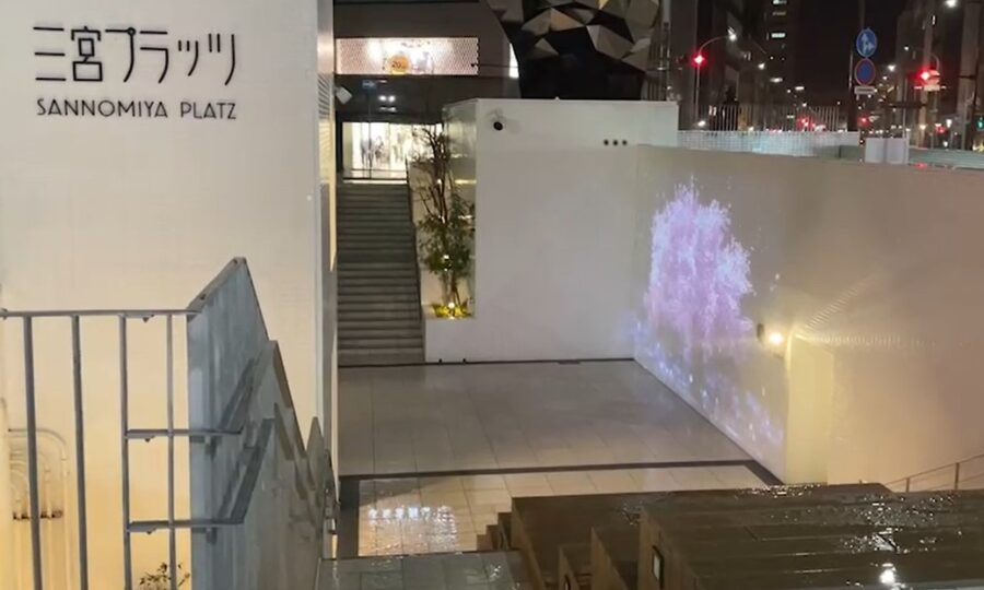 4/1～30、三宮プラッツにお花見スポットが出現！日本一長く桜が見られる場所に