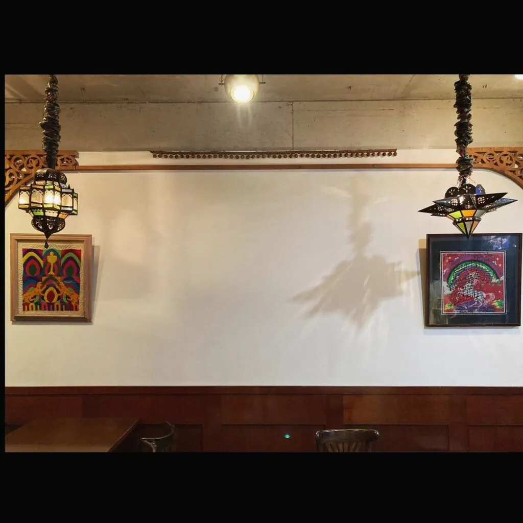 コーヒーショップわららの内観