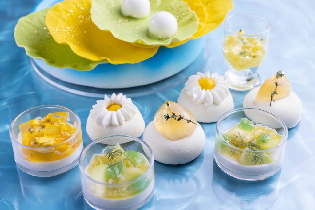 ヒルトン大阪「Chill Out！スイーツビュッフェ」「ヴィーガンスイーツ」や「シークワーサームース」などイメージ