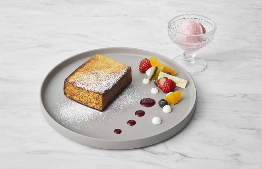 神戸のアールグレイ専門店のフレンチトースト