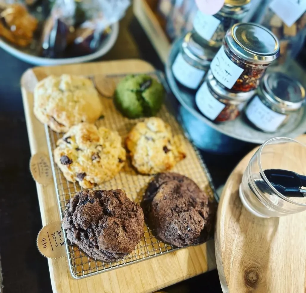 茨木市のカフェ小町の焼き菓子やジャム