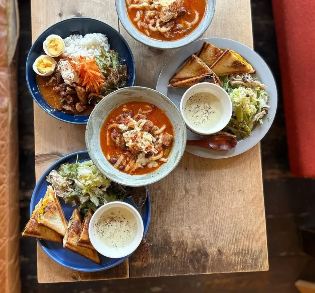 茨木市のカフェ小町のメニュー