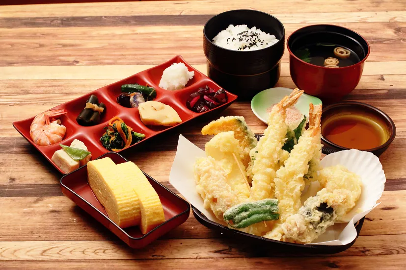 錦平野特選天ぷら平野御膳