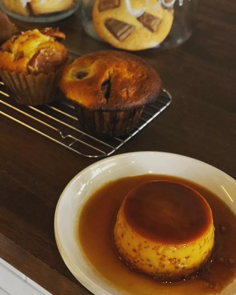 茨木市のNO COFFEE NO WORKEEのプリン