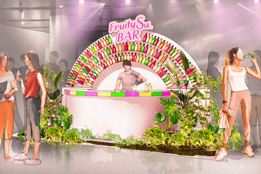 早朝フェス with フルーティス　フルーティスバー