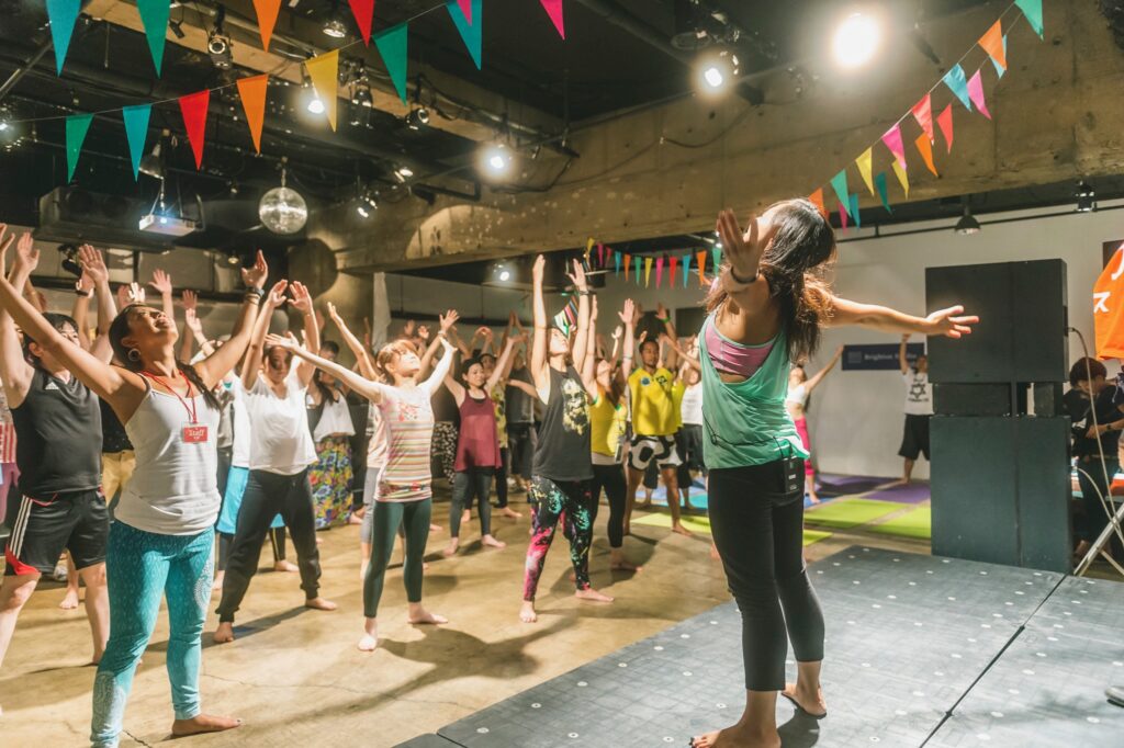 早朝フェス with フルーティス　ヨガ