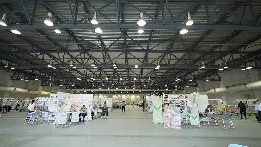 兵庫福祉のフェア会場