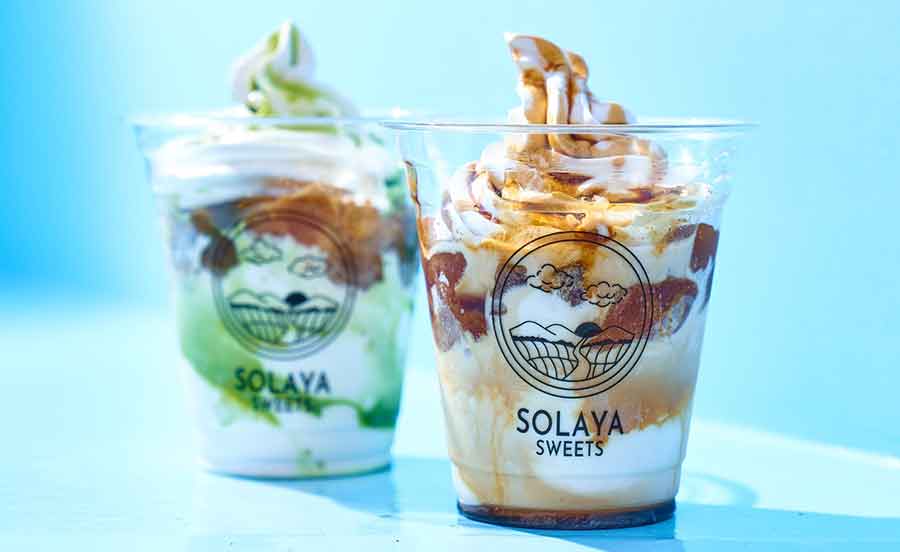 「飲むわらびもち×濃厚ソフトクリーム」の贅沢ドリンクショップが、関大千里山キャンパス近くにオープン