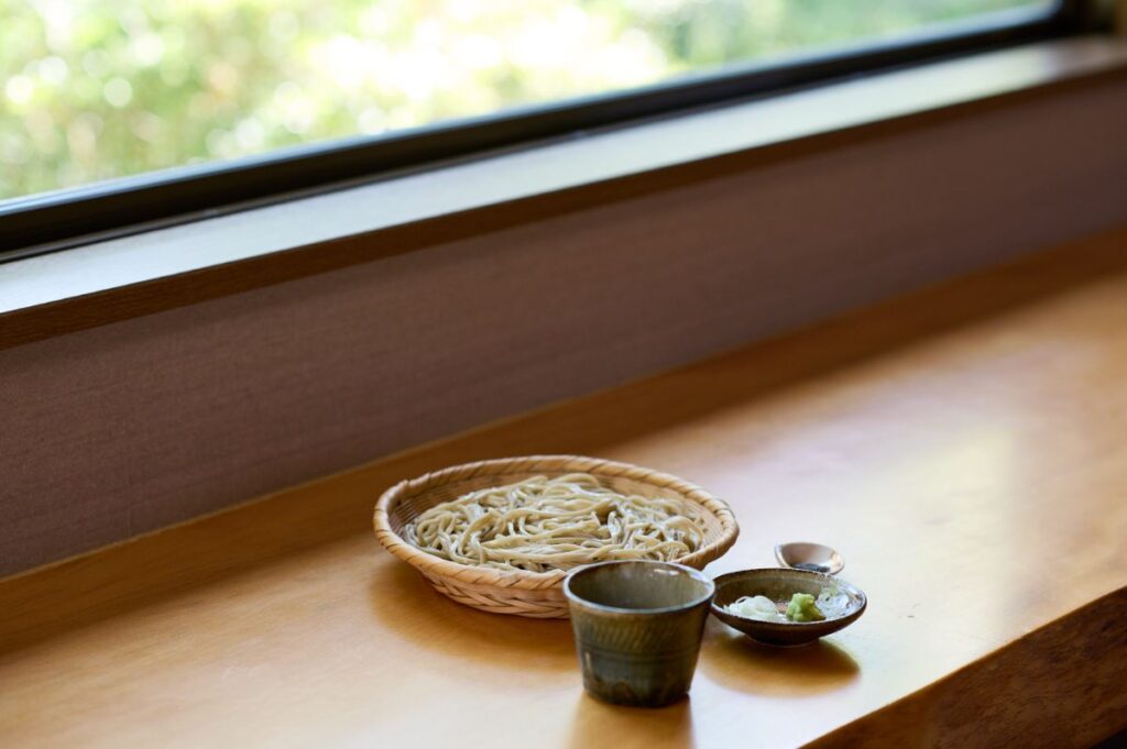 せいろに盛られた蕎麦