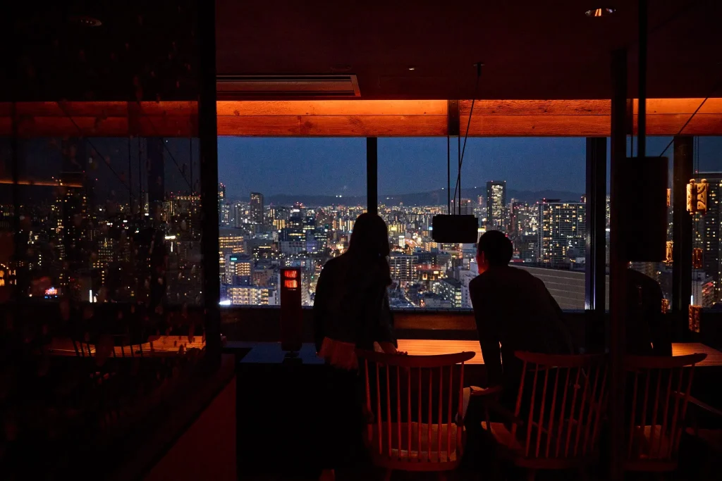 梅田ちょうつがひ　夜景