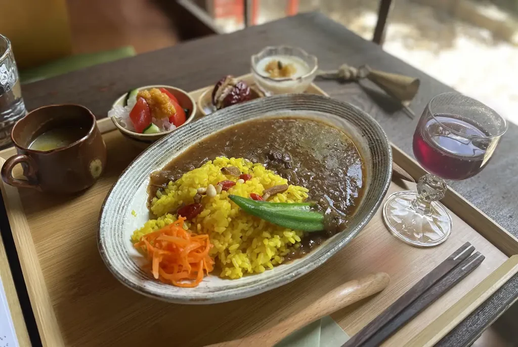 池田マナハウスの薬膳ランチ