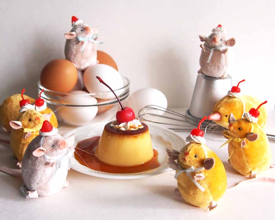 レトロ喫茶店のような空間で楽しむ「食べられない喫茶展」