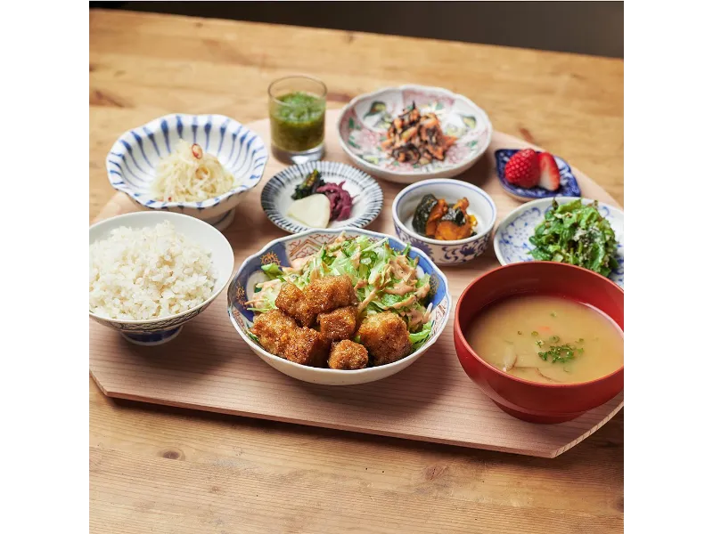 ヘルシーなのにおいしくってお腹いっぱい