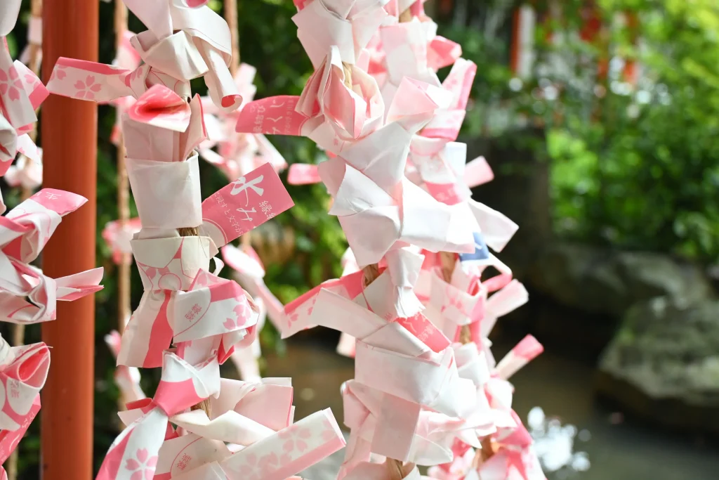 生田神社　水みくじ