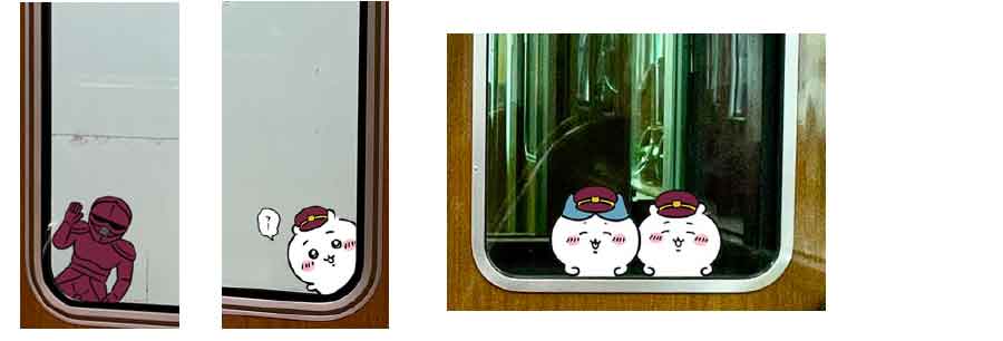 ちいかわ×阪急電車コラボ