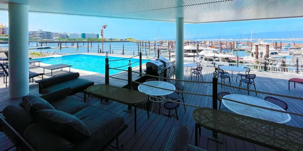 海が見えるマリーナ