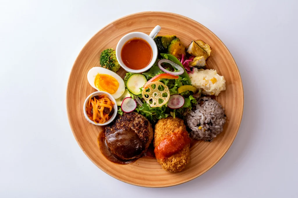 京都北山洋食パセリカフェのパセリプレート