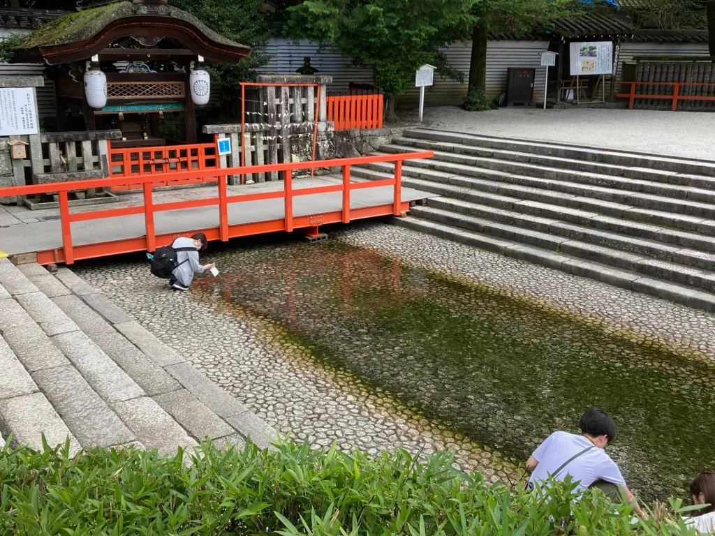 下鴨神社　御手洗池