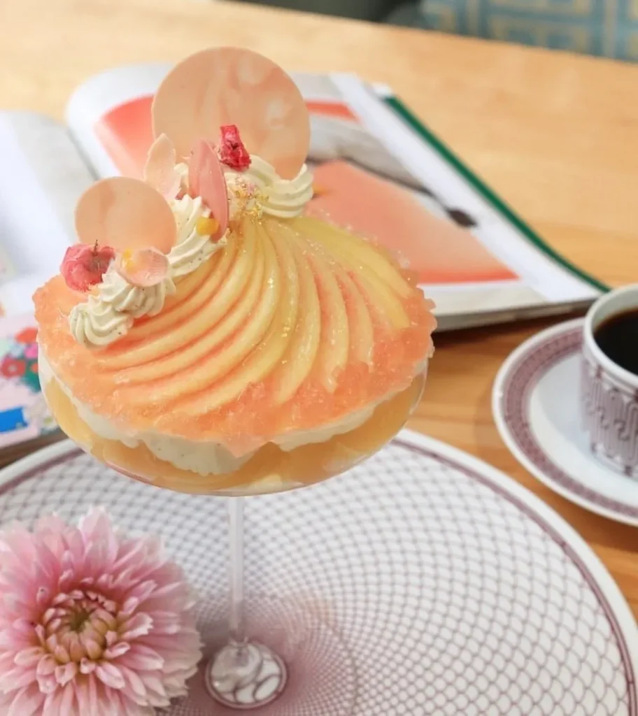 GION NISHI CAFE　季節替わりのパフェ