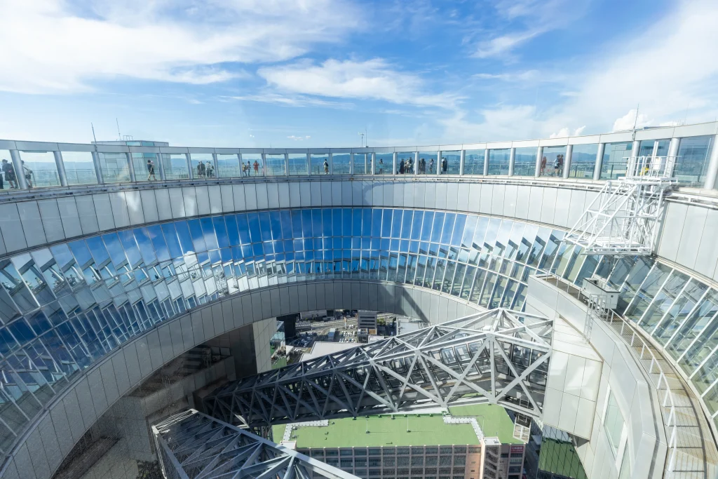 梅田スカイビル空中庭園展望台