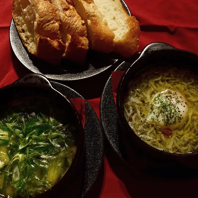 アンデパンダンのアヒージョ