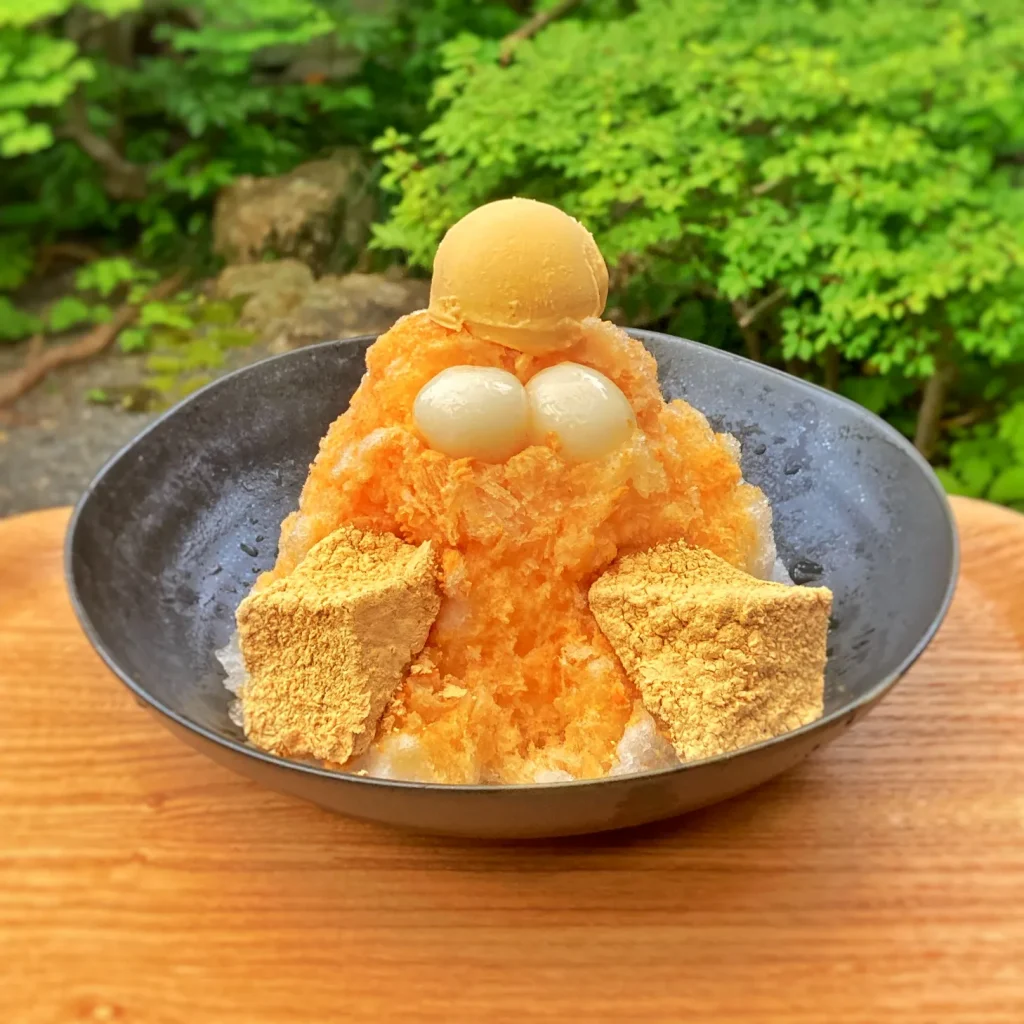 文の助茶屋本店田舎氷