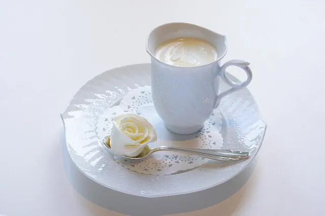 デザートカフェ長楽館のウインナーコーヒー