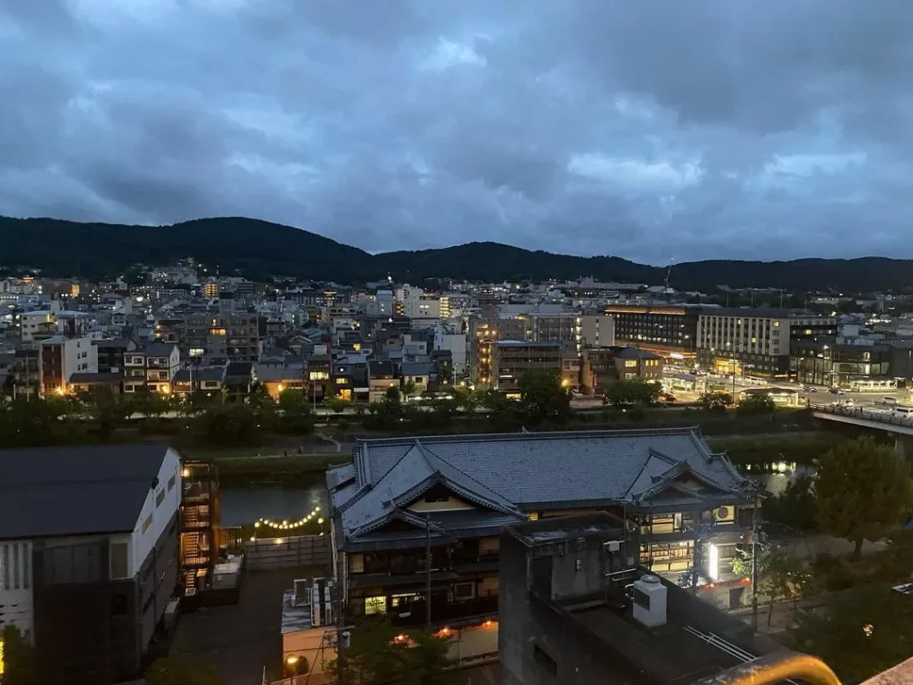 マールカフェから見える夜景