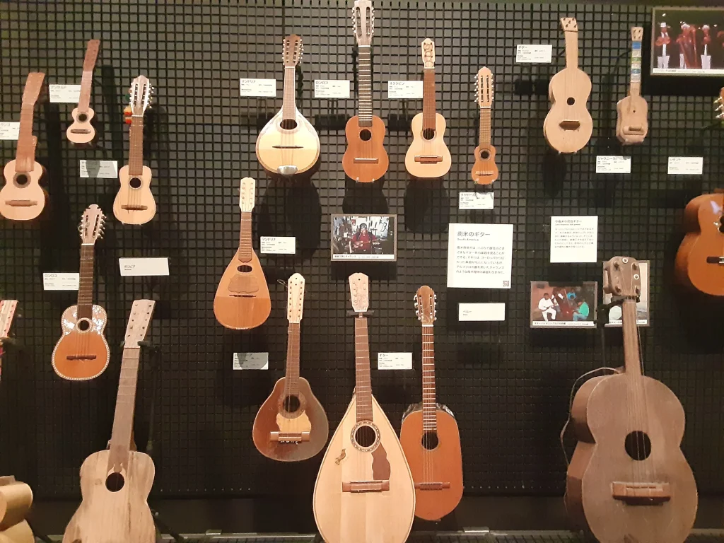 国立民族学博物館（みんぱく）音楽展示ゾーン