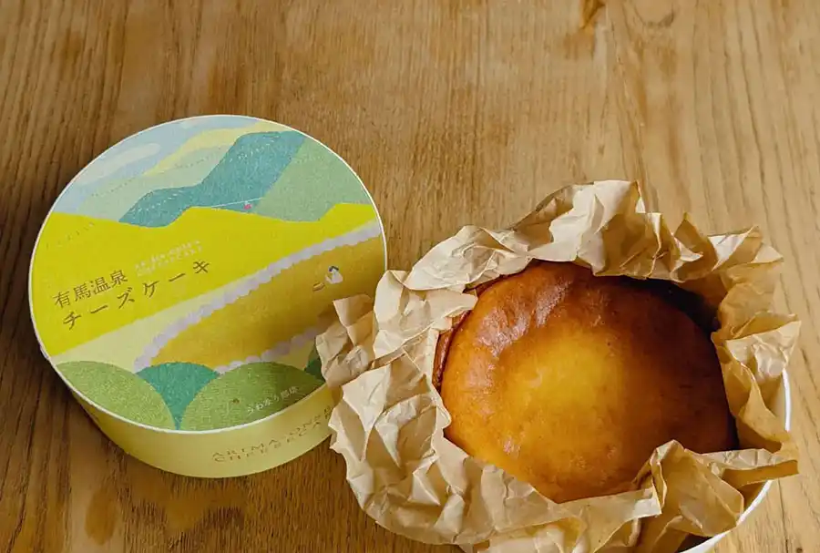 うわなり珈琲のチーズケーキ