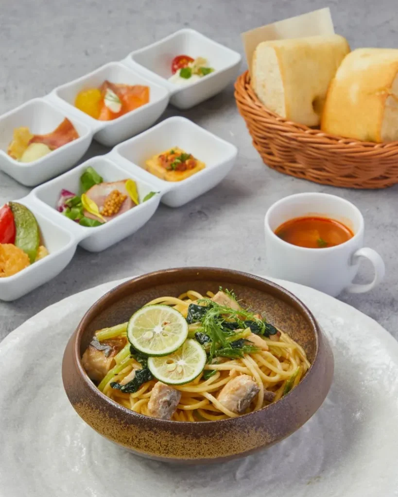 バードツリーのパスタランチ