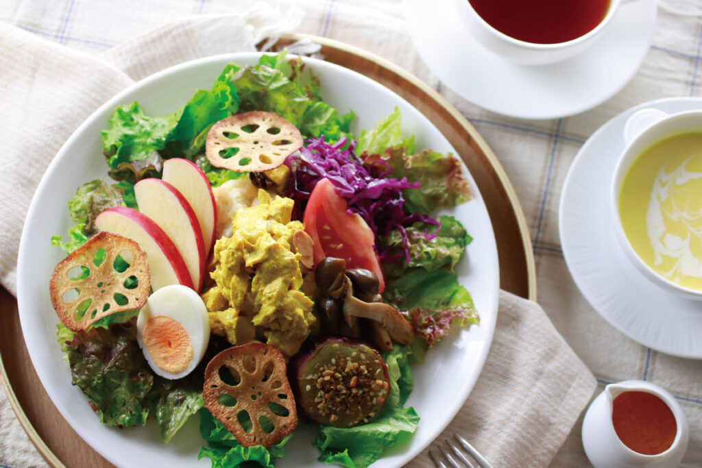 Sir Thomas LIPTON ティーハウス「イングリッシュベジランチ」コロネーションチキン