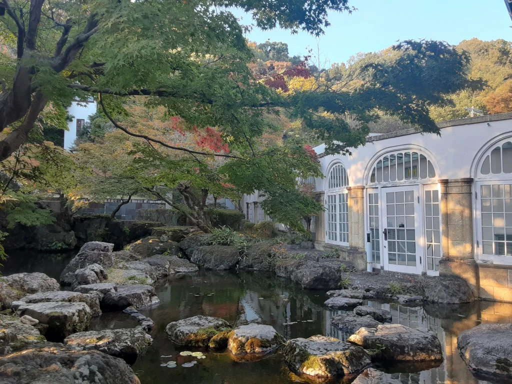 大山崎山荘美術館　本館庭園