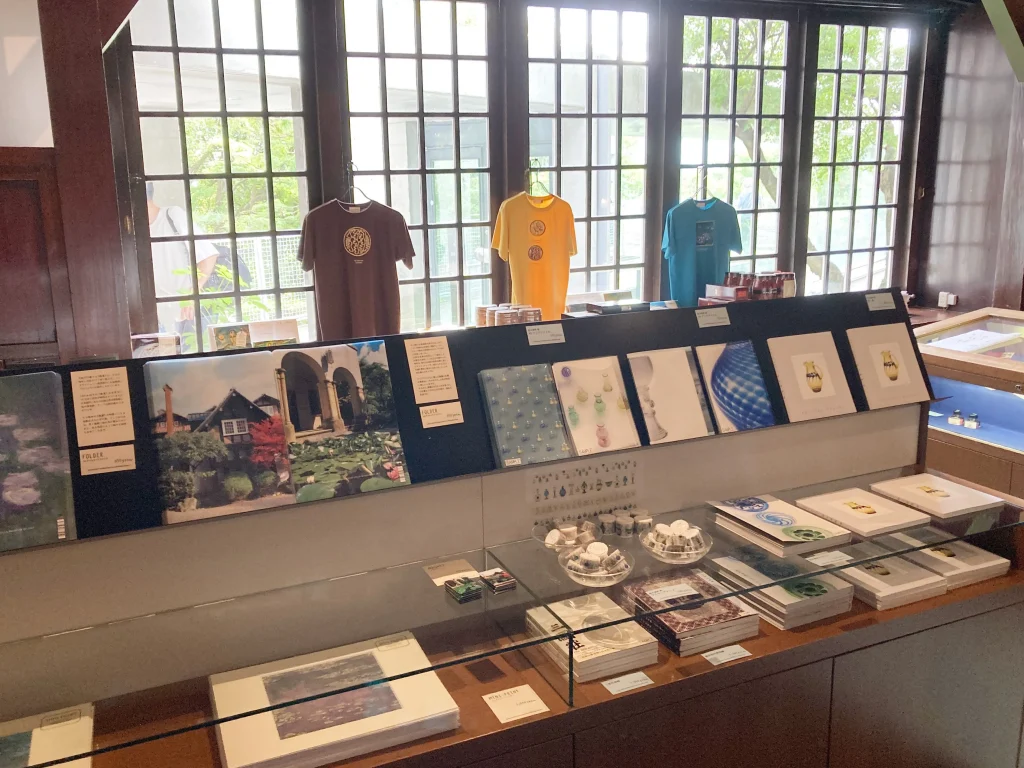 大山崎山荘美術館　ショップ
