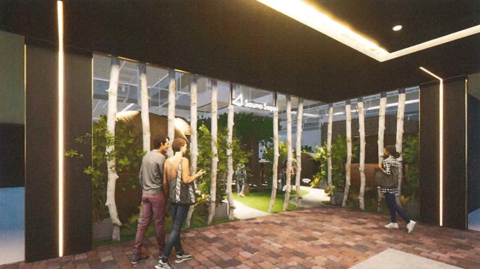 ミント神戸6階の店舗メトスサウナソッピ