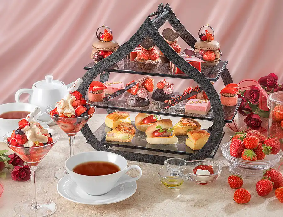 リーガロイヤルホテルのいちごアフタヌーンティー