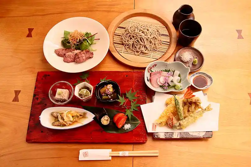 有馬土山人はなれのメニュー