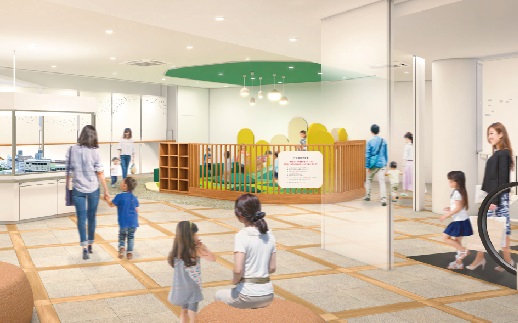 阪急西宮ガーデンズの新しいキッズスペース