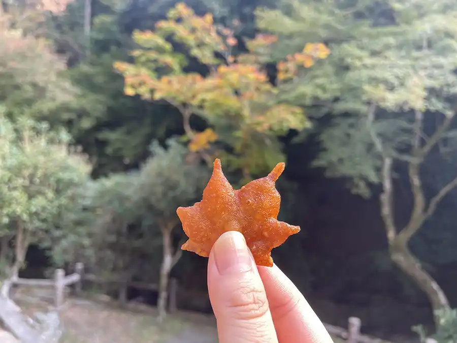 箕面の滝の食べ歩きグルメ8選。紅葉散策のお供に！名物から最新メニューまで