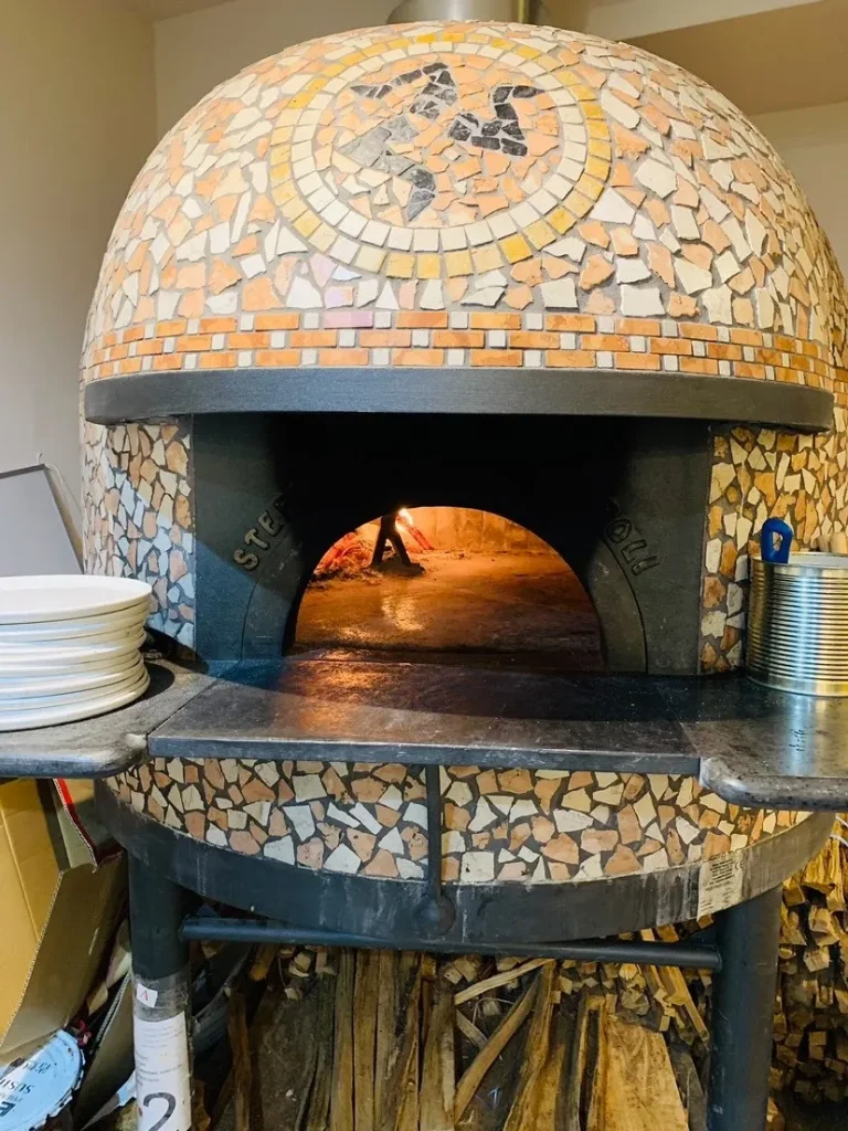 パロンチーノの薪窯