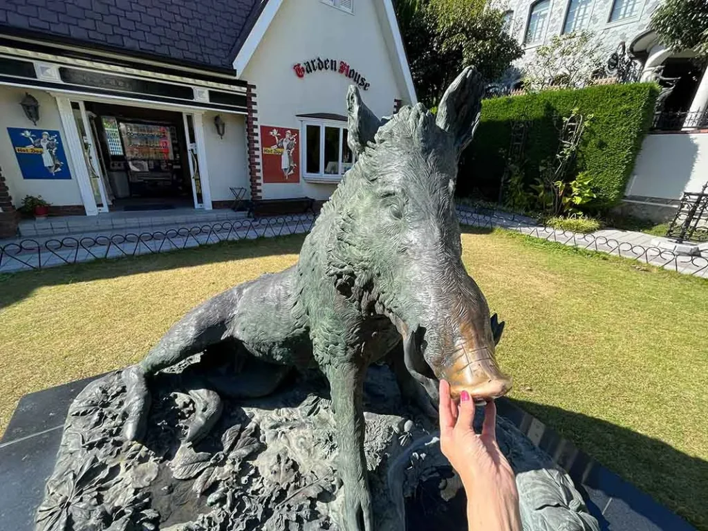 うろこイノシシ君