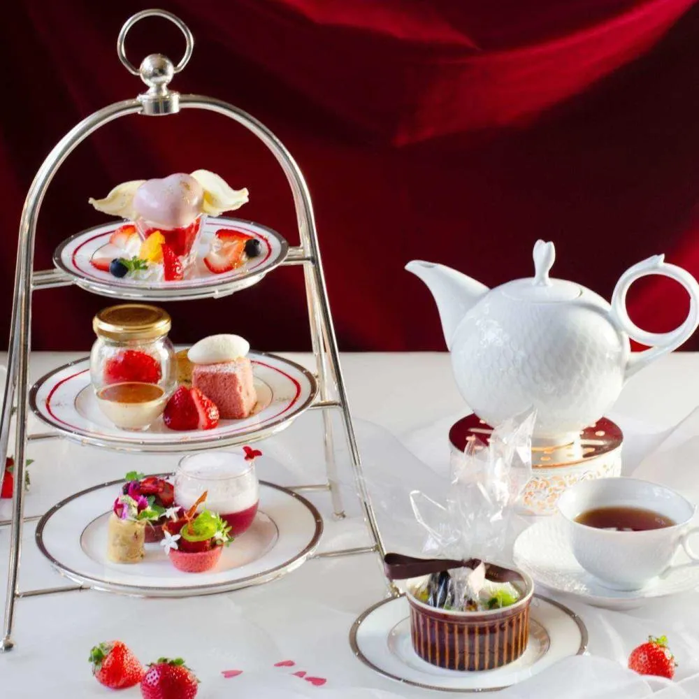 ウェスティン大阪のいちごアフタヌーンティー